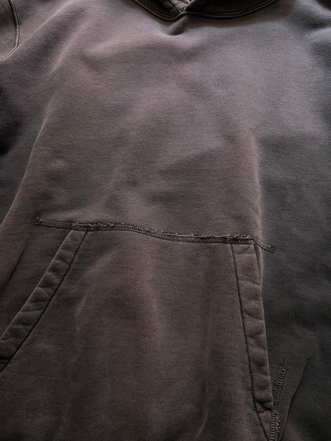 [XL]REMI RELIEF 레미릴리프 퍼플 페이딩 후드 티셔츠 상품이미지3