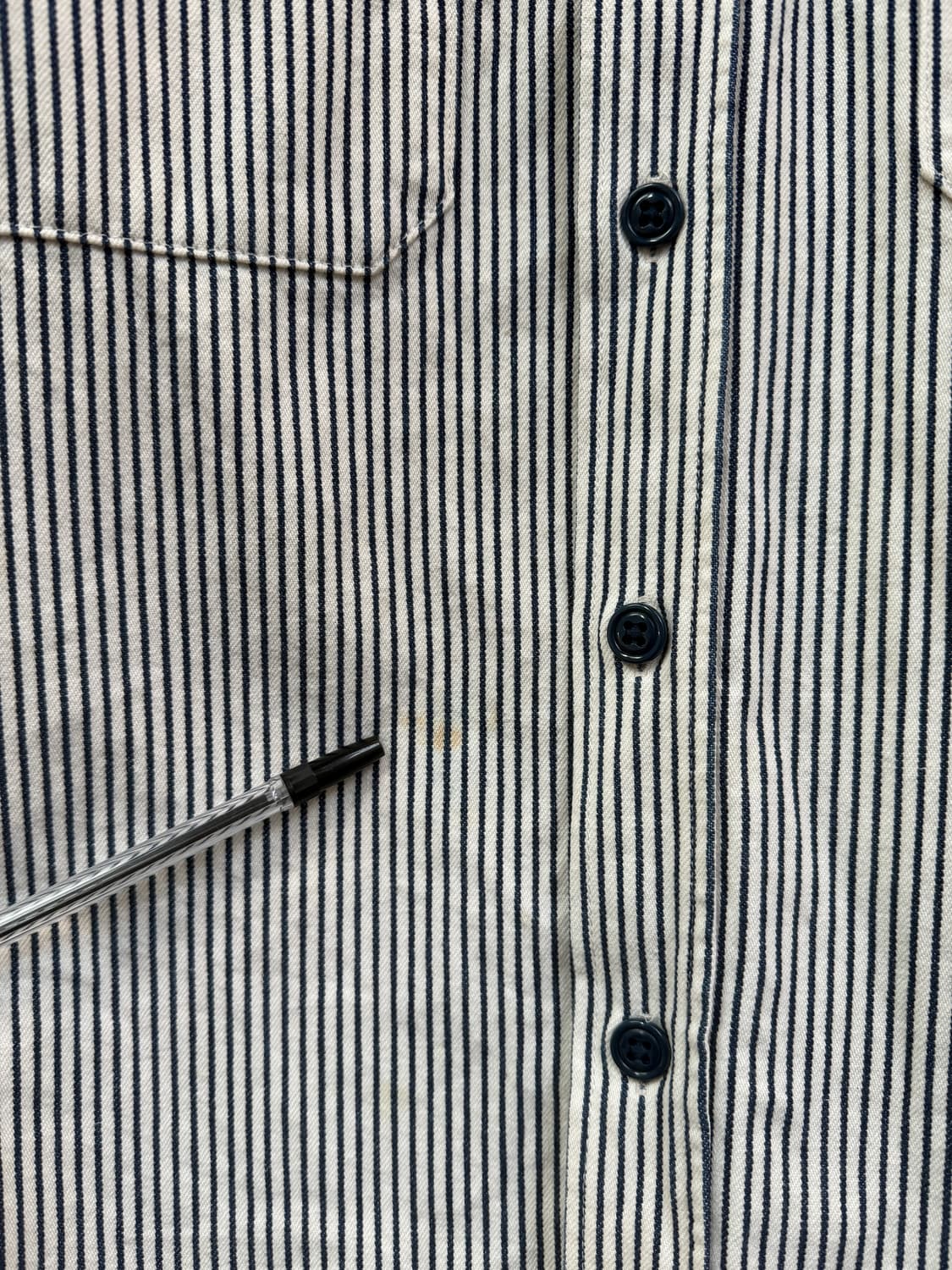 Bull Original 히코리 스트라이프 셔츠 자켓 M 상품이미지5