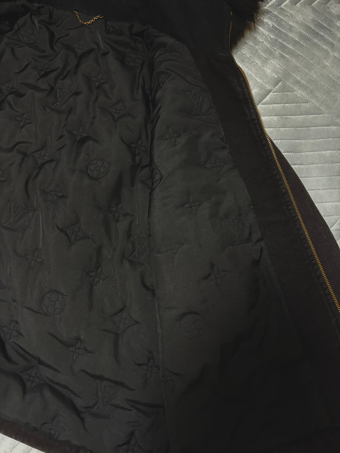 루이비통 데님 퍼 자켓 상품이미지5