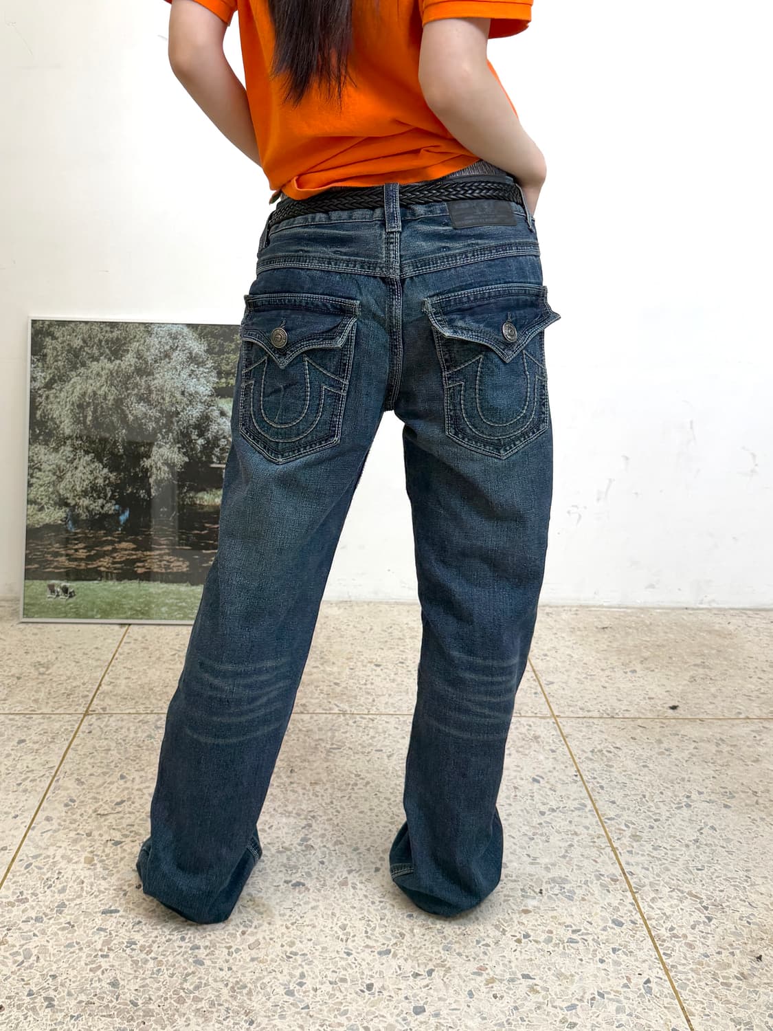 MADE IN USA 🇺🇸 트루릴리전 RICHY BIG QT 상품이미지4