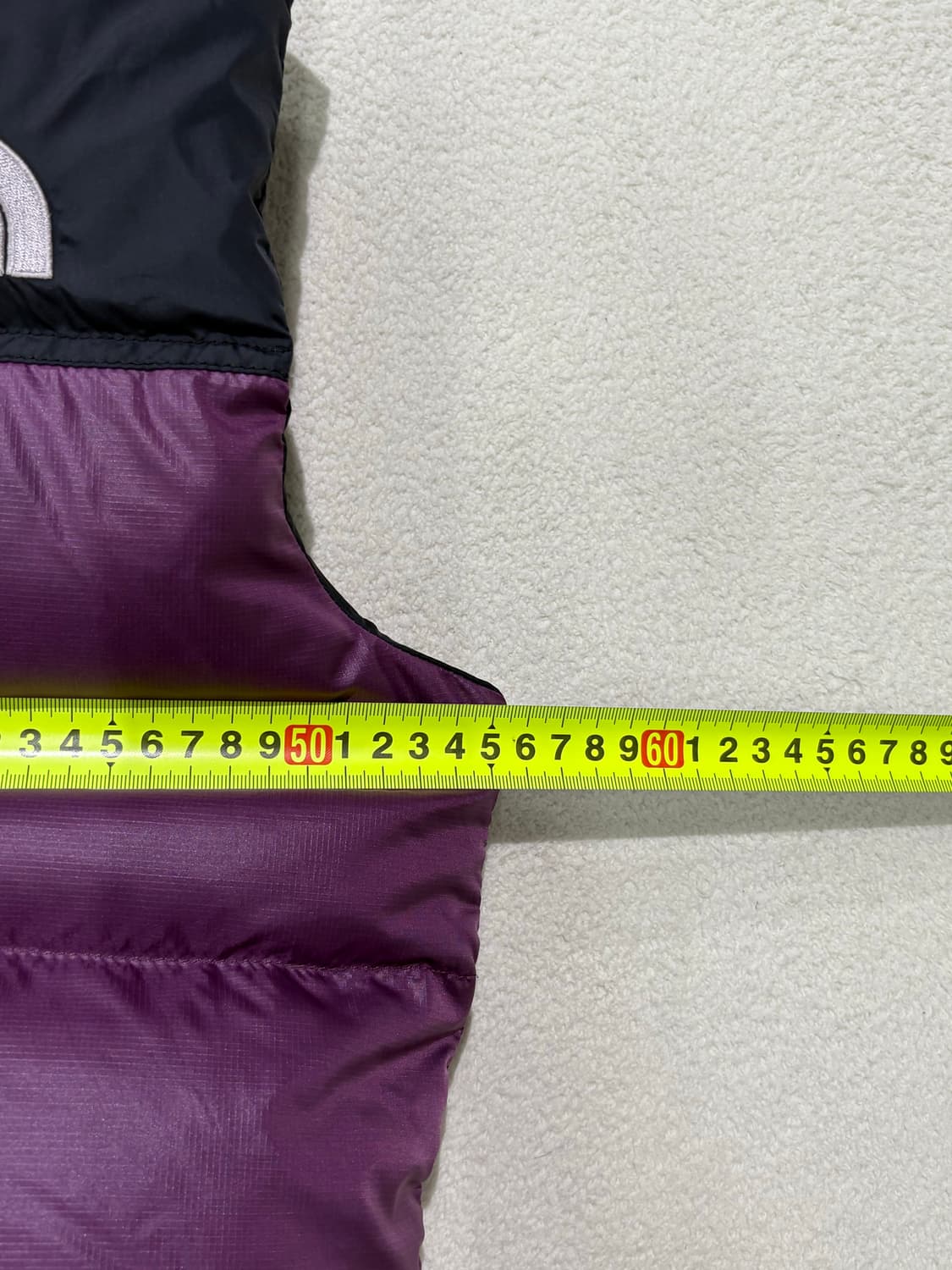 노스페이스 눕시 조끼 패딩 퍼플 90-95 사이즈 상품이미지4