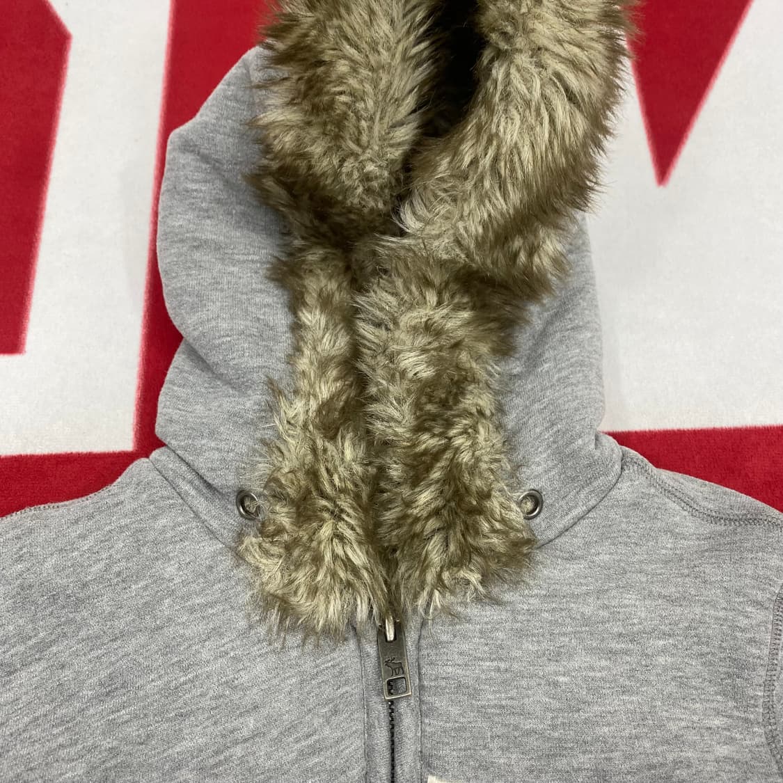 아베크롬비 울프조 후드집업  여성L실측55 상품이미지5