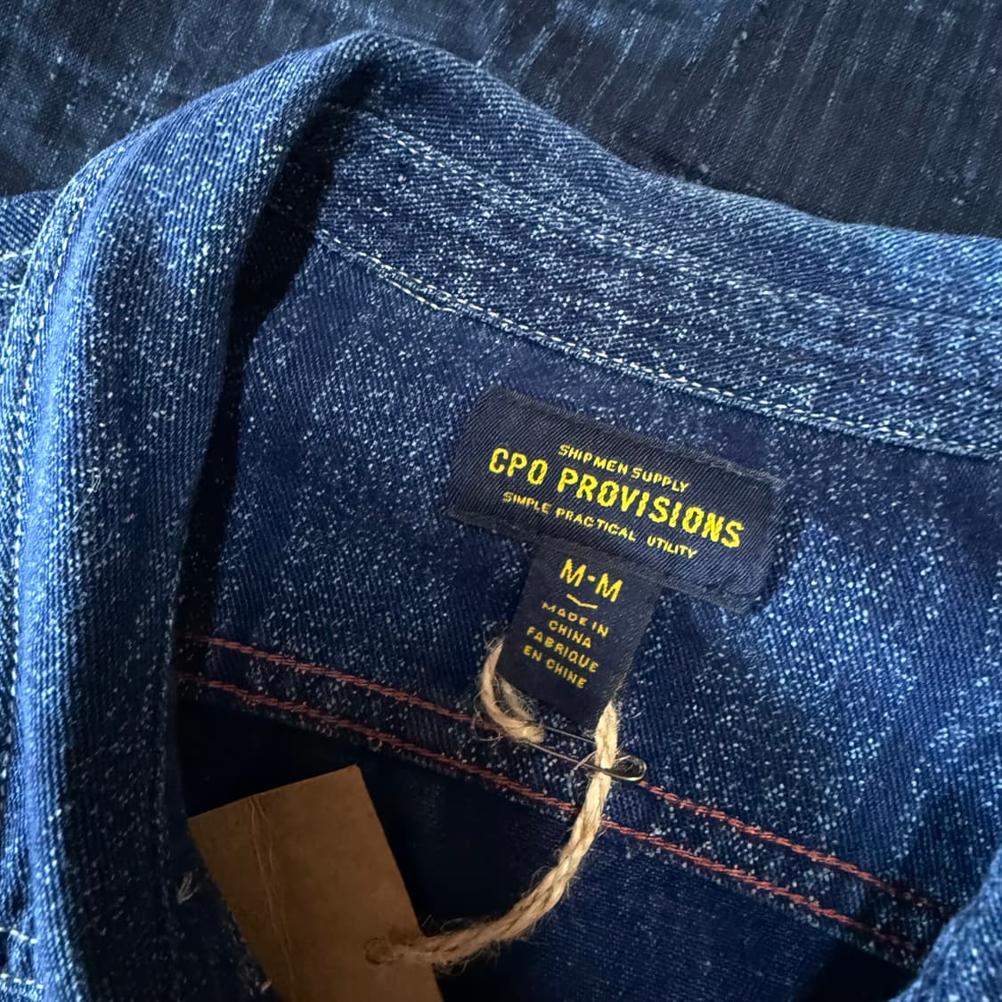 CPO Provisions 데님 워크 셔츠 M 상품이미지5