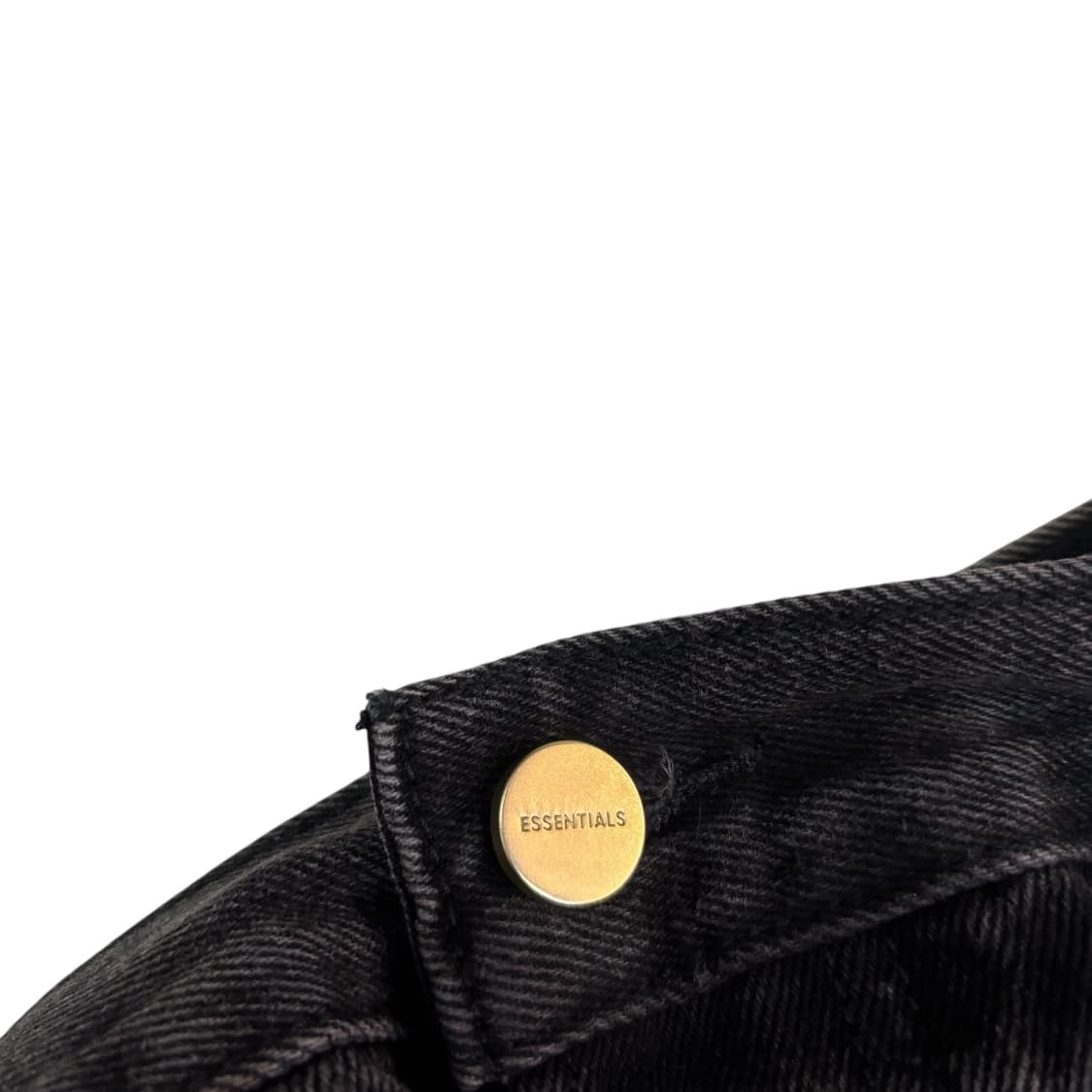 에센셜 흑청 워시드 데님 팬츠 상품이미지5