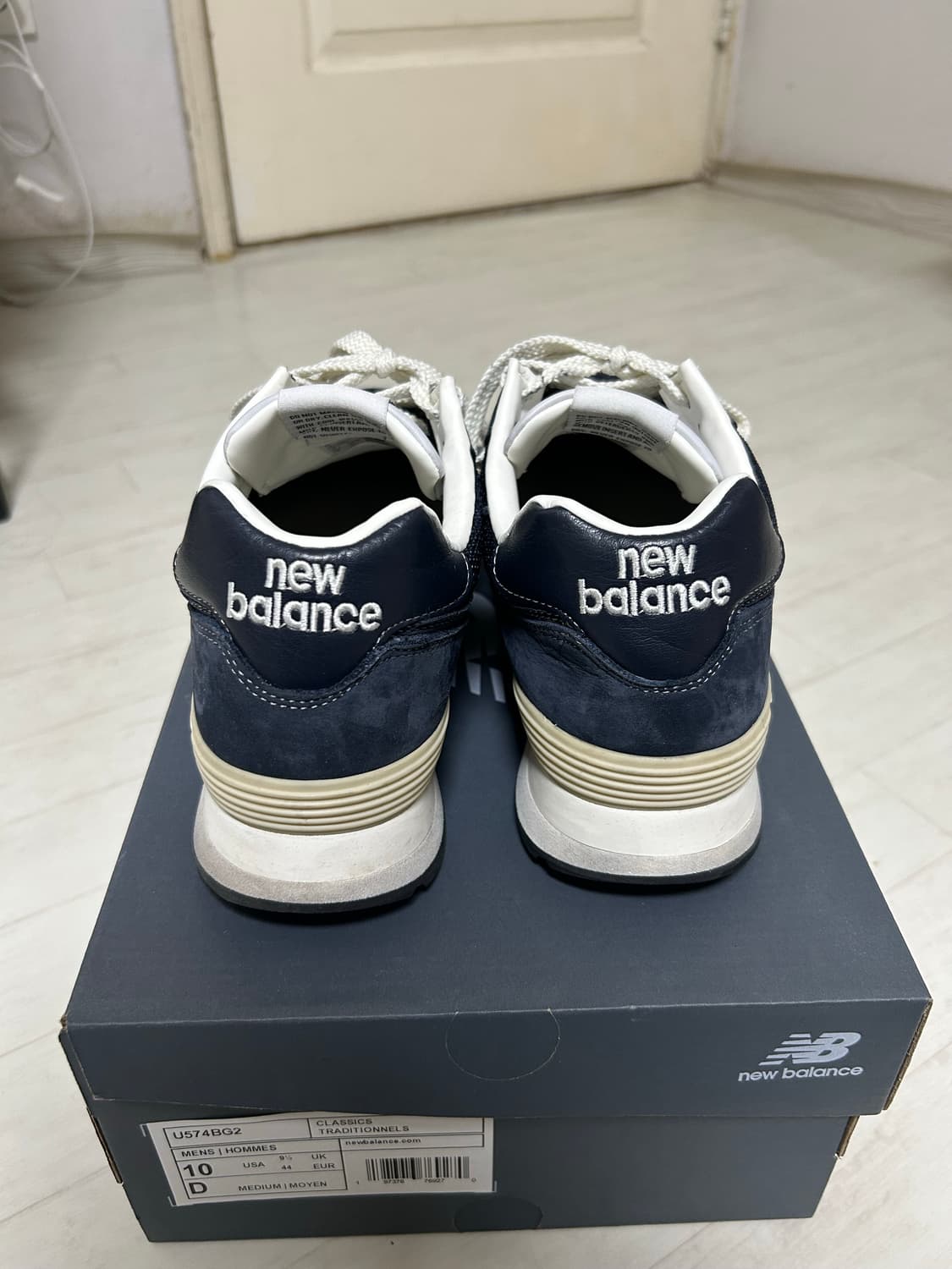 뉴발란스 x 포터리 574 네이비 280 상품이미지2