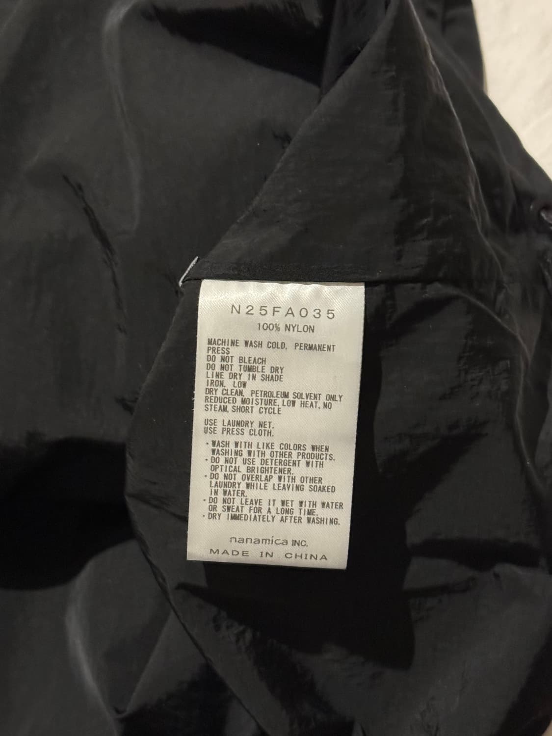 [M] 노스페이스 퍼플라벨 나나미카 퍼텍스 plas 필드자켓 블랙 상품이미지4