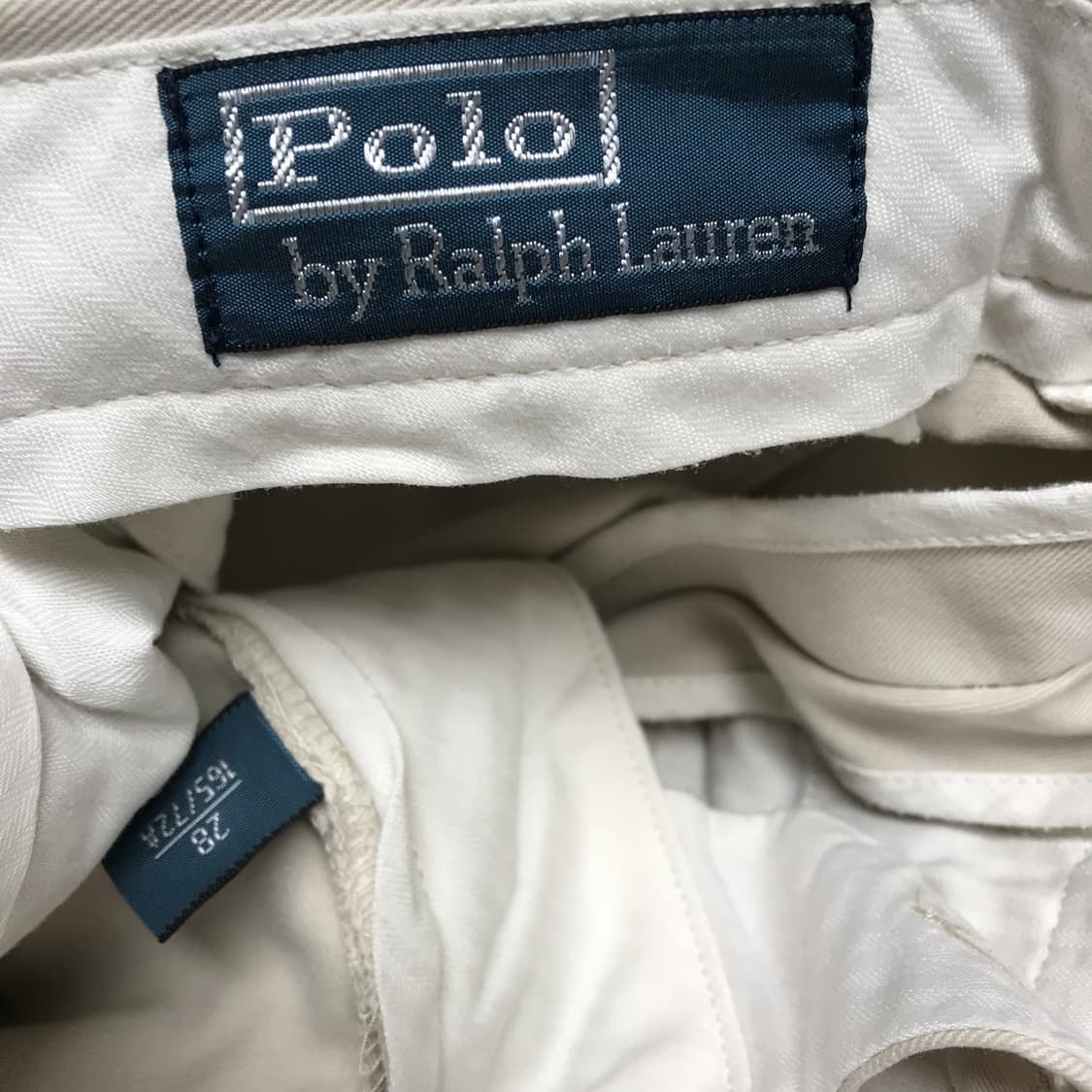 폴로 랄프로렌 멀티 자수 치노 반바지 베이지 28(W) 상품이미지5