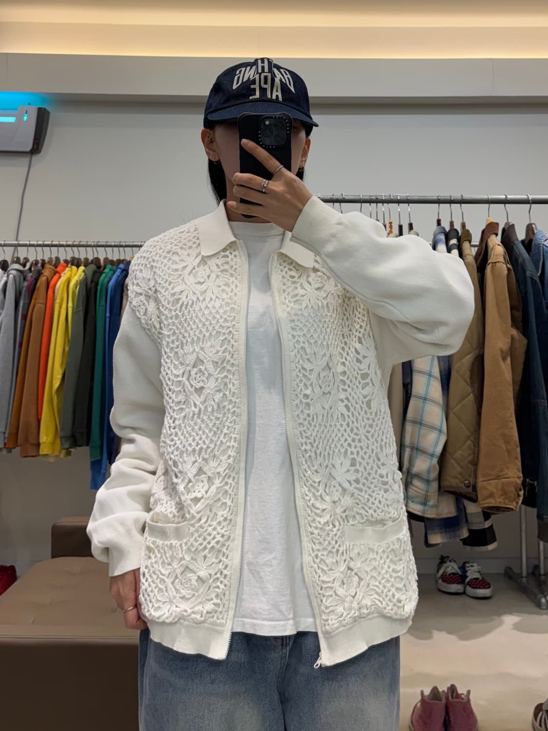 25ss 슈프림 크로셰 집업 가디건 상품이미지5