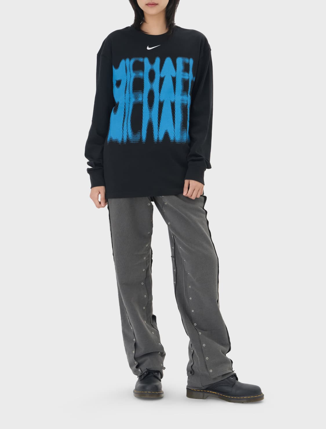 나이키 조던 MJ LS 블랙 애쿼터 블루 티셔츠 상품이미지3