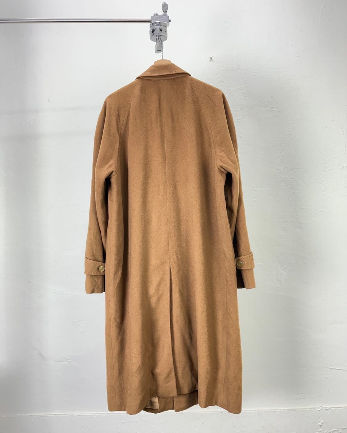 크리스찬 디올 무슈 카멜 퓨어 울 발마칸 롱 코트 상품이미지5