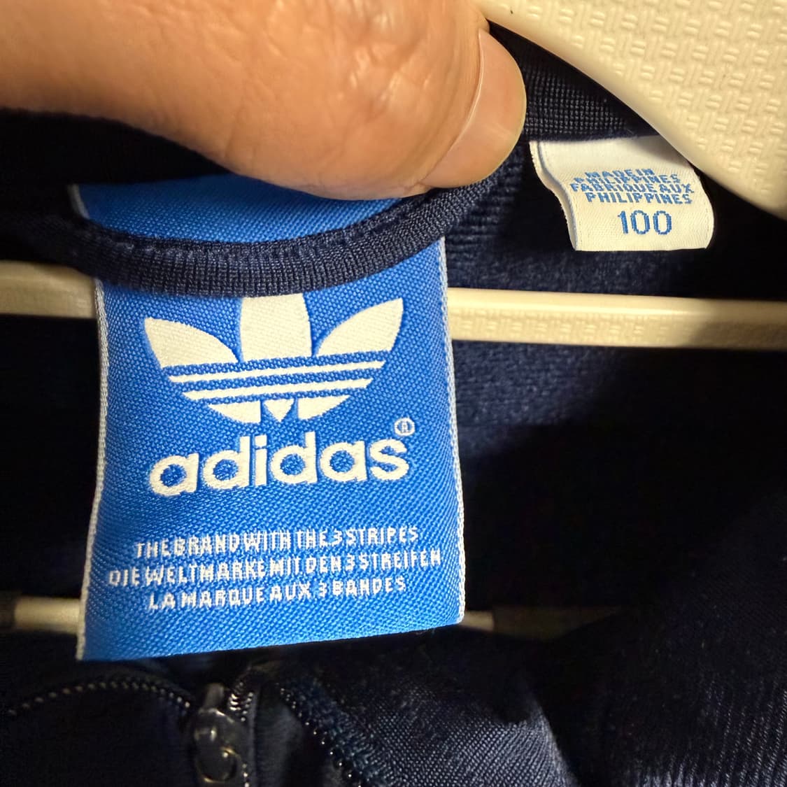 아디다스 파이어버드 져지 네이비 100 트랙탑 상품이미지3