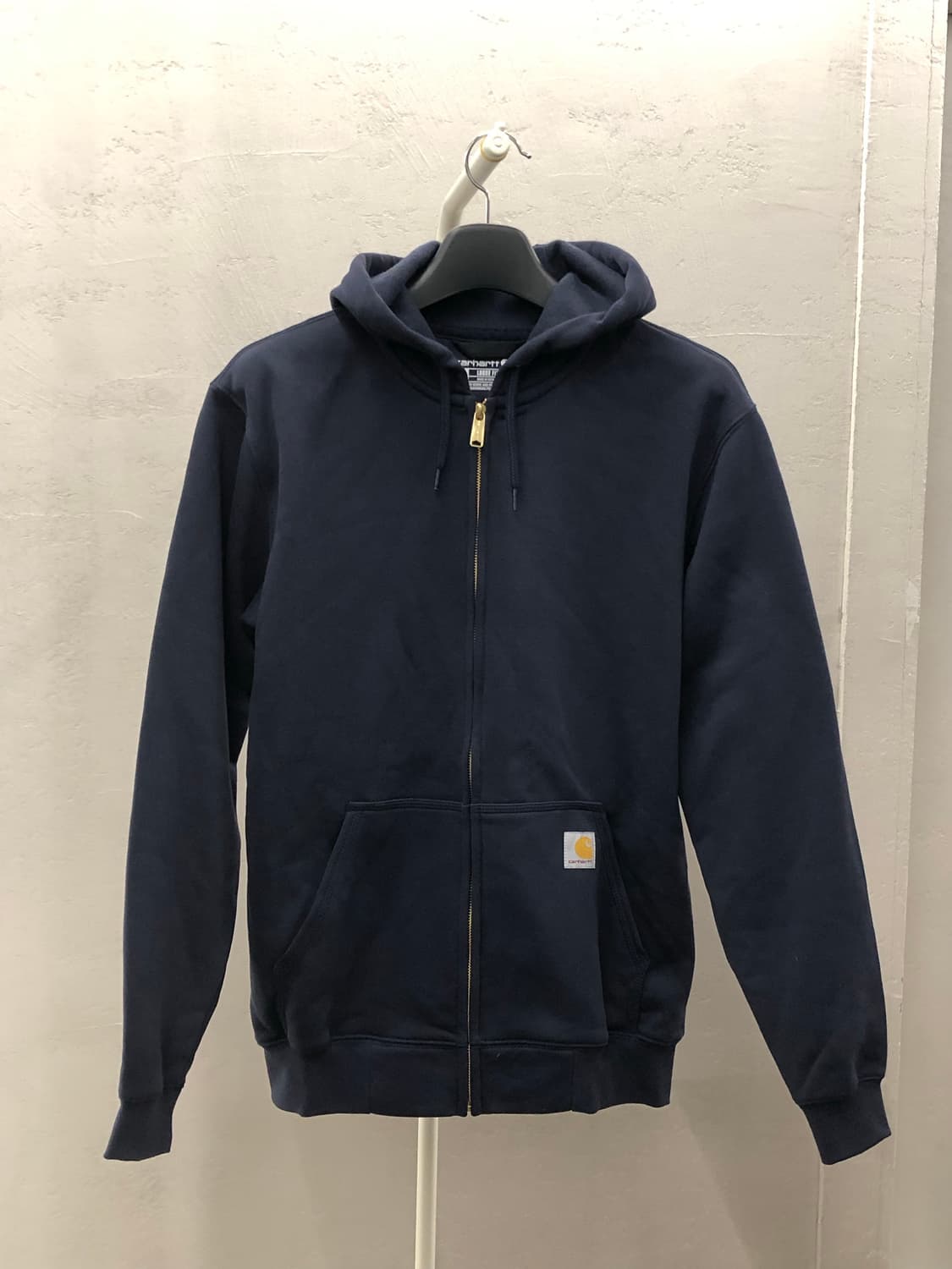 칼하트 네이비 후드집업 상품이미지2