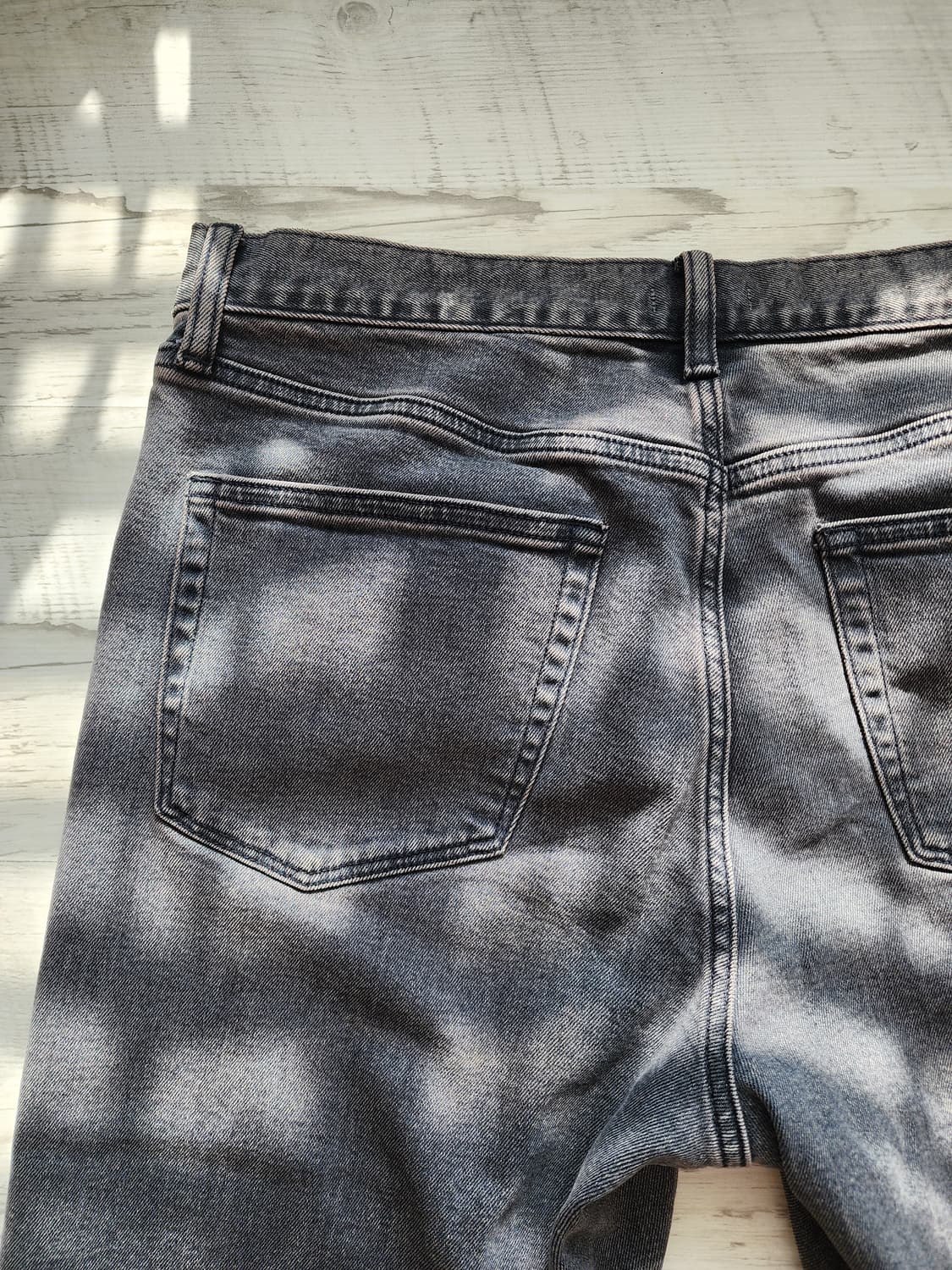 UNIQLO 유니클로 그레이 데님 팬츠 팜. 33~34인치 회색 청바지 상품이미지6