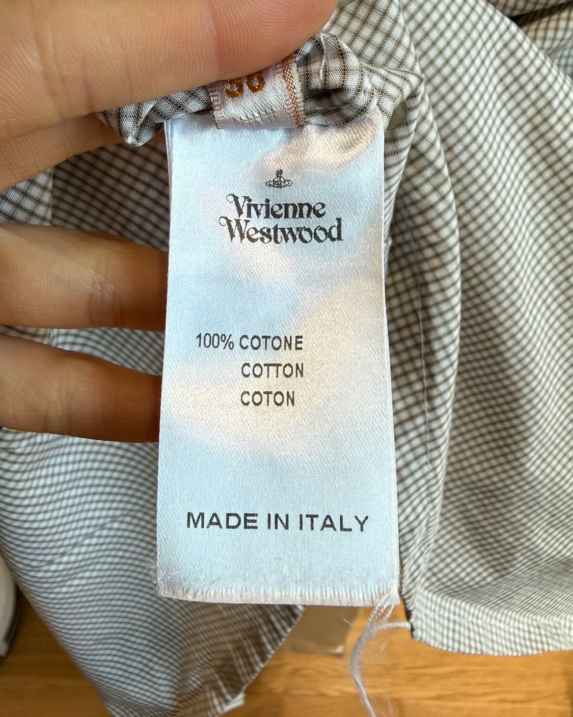 비비안 웨스트우드 그래픽 레터링 셔츠 원피스 상품이미지9