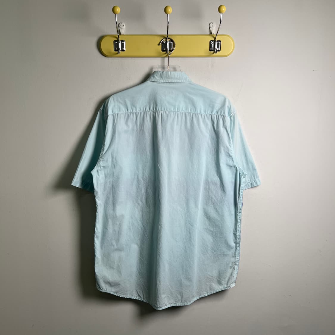 90's stussy 올드 스투시 멀티 패턴 패치워크 반팔 셔츠 M 상품이미지3
