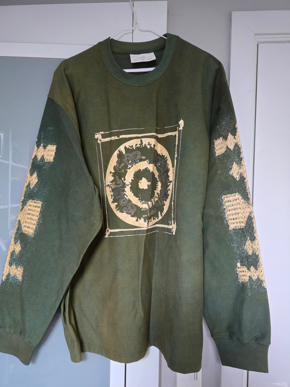 송포더뮤트 스웻 그린 48사이즈(105) 상품이미지3