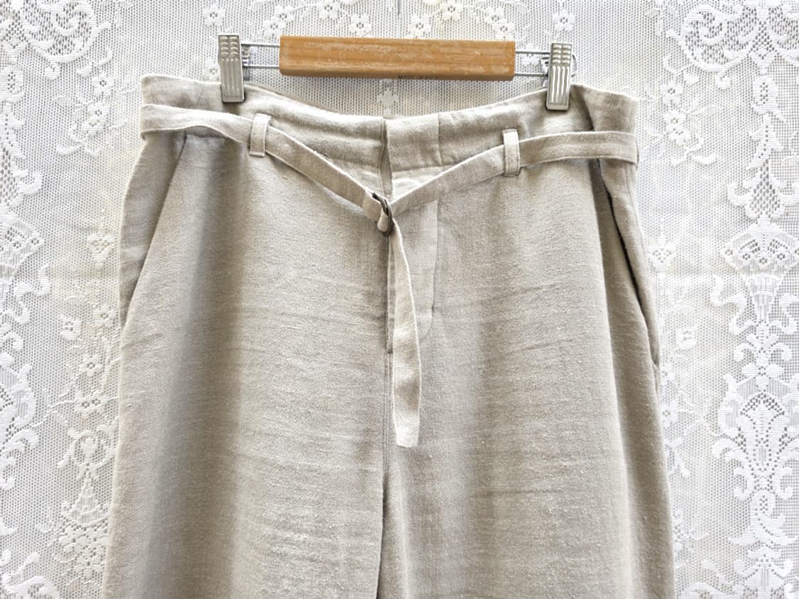 evam eva (made in japan) 에밤 에바 리넨 팬츠 상품이미지3