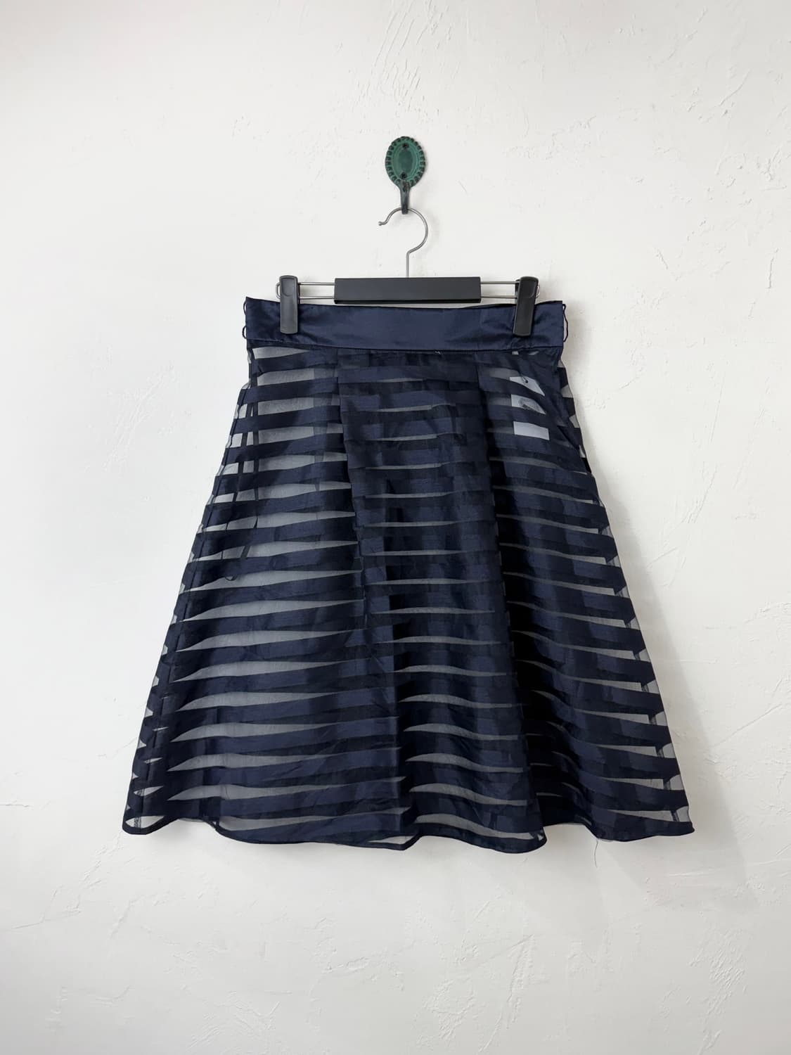 JPN 시스루 테이핑 스커트 상품이미지2