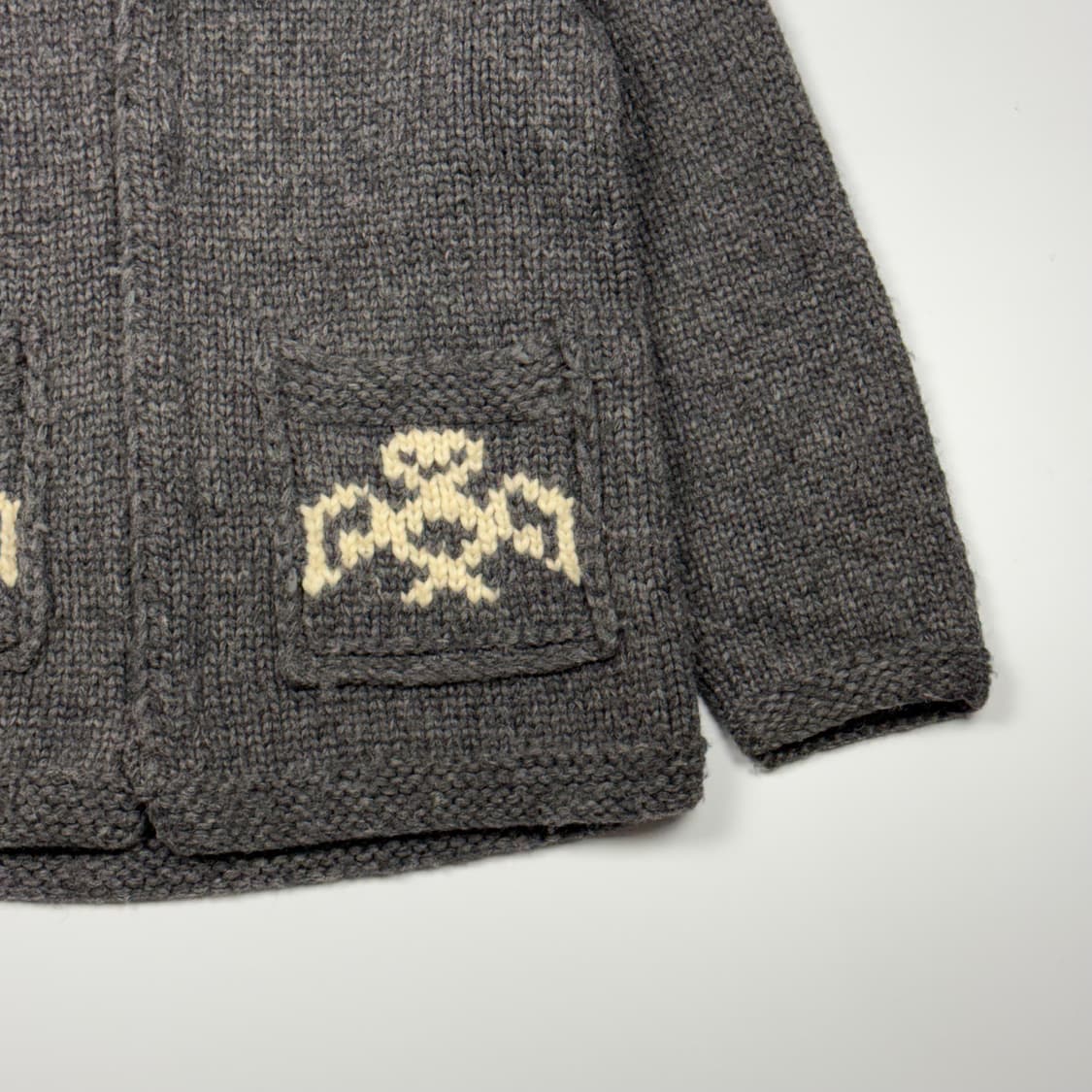 (105) 캐나다 빈티지 코위찬 후드 가디건  상품이미지5