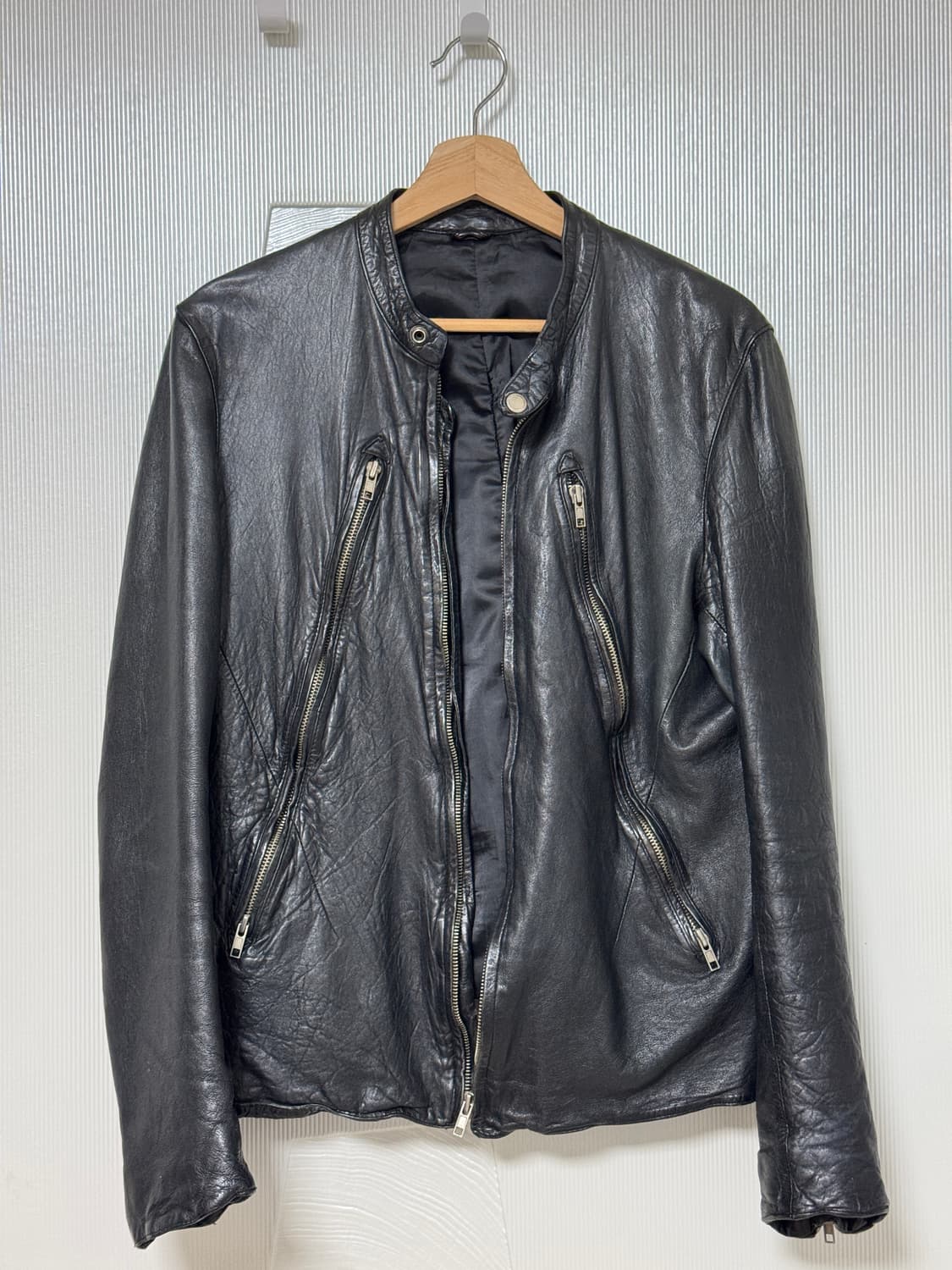 램스킨 빈티지 레더자켓 상품이미지1