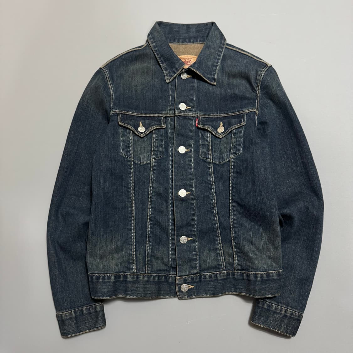 리바이스(Levi's) 78599 인디고블루 워시드데님 쇼트 트러커 자켓 상품이미지8