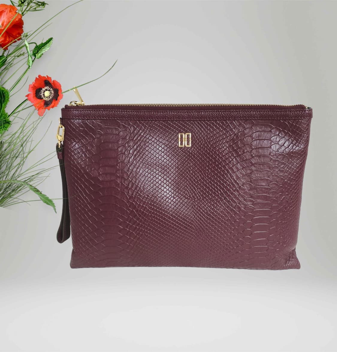 닥스  버건디 클러치  /최강수준 상품이미지1