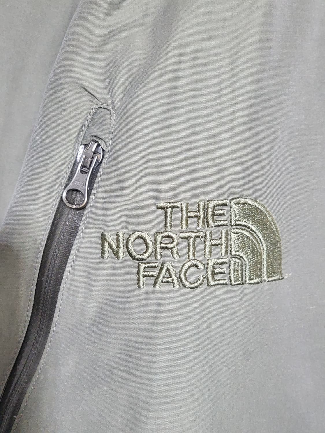 (95) 노스페이스 거위털 패딩점퍼 카키 구스다운 후드자켓  상품이미지4