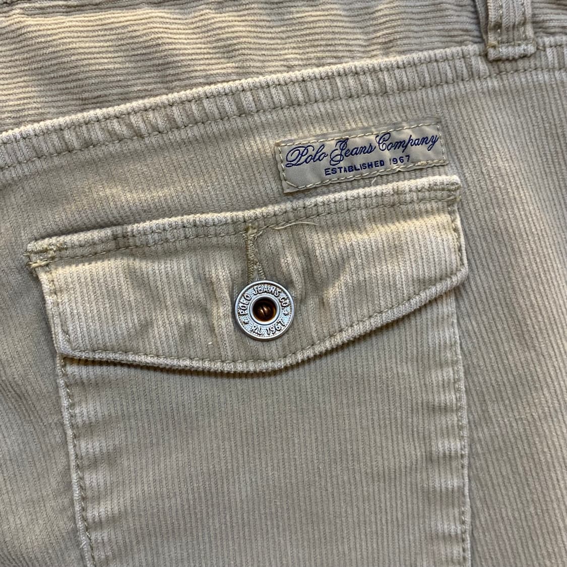 90s 미국 빈티지 폴로랄프로렌 폴로진 코듀로이 팬츠 골덴바지 상품이미지8