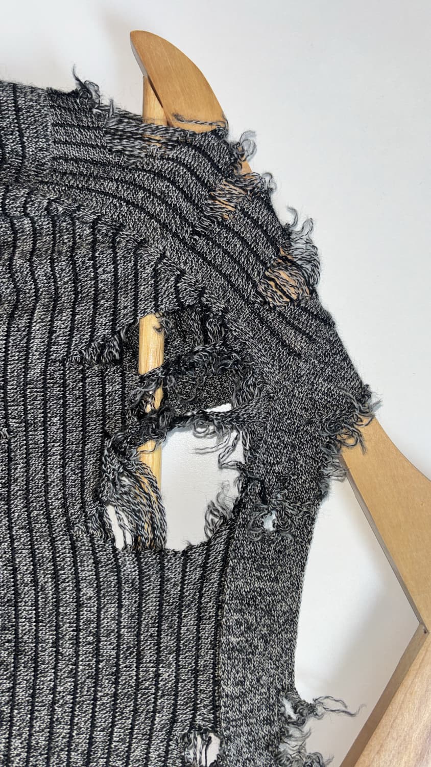 언더커버 스트라이프 디스 가디건 상품이미지3