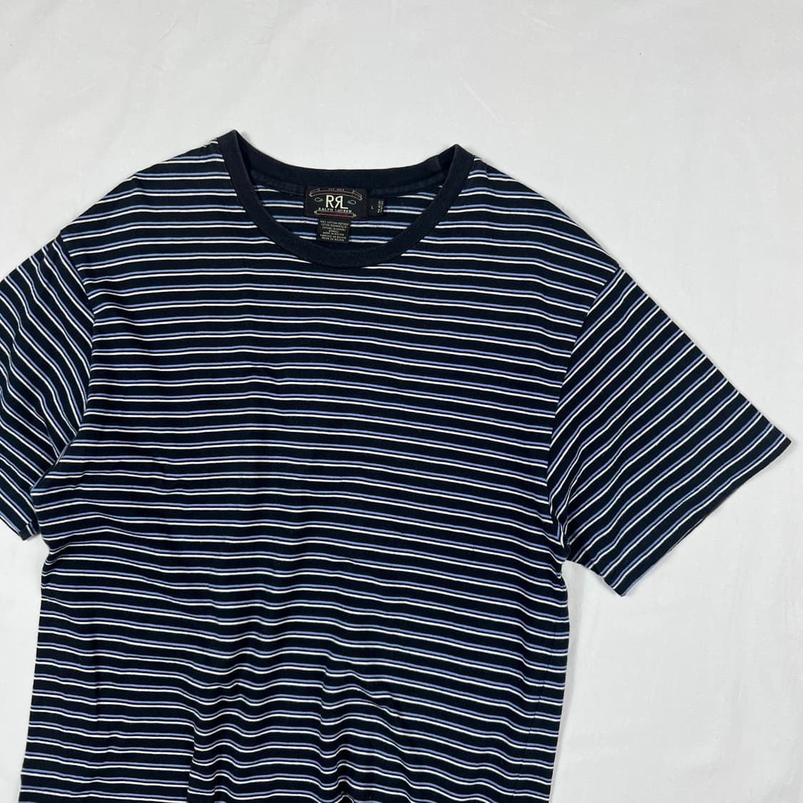 90’s 더블알엘 rrl doublerl 스트라이프 반팔티 상품이미지3