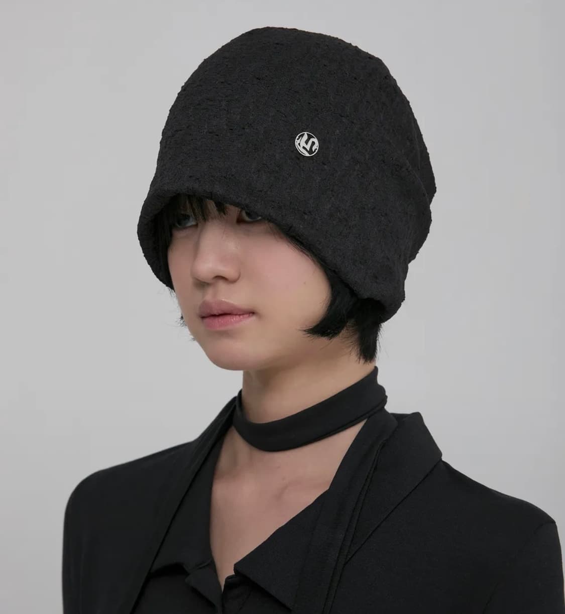 (새상품) 플레어업Shirring Beanie (Black) 상품이미지1