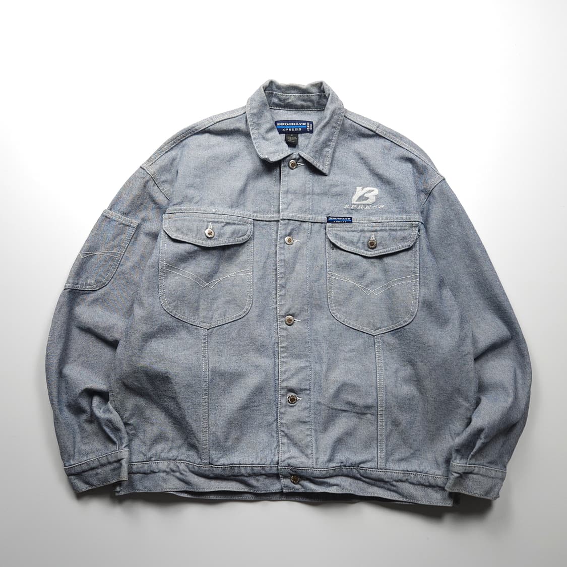 브룩클린 엑스프레스 USA 빈티지 데님 트러커 자켓 (110) 상품이미지1