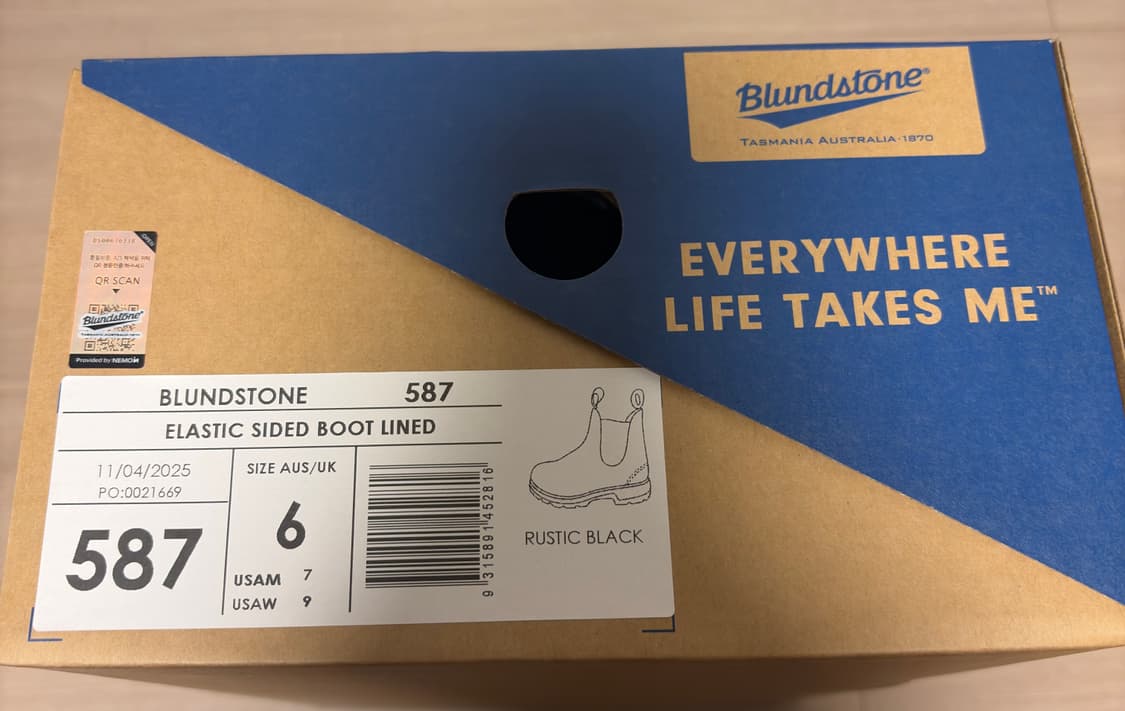 [6] 블런드스톤 587 러스틱블랙(1회착) 상품이미지3