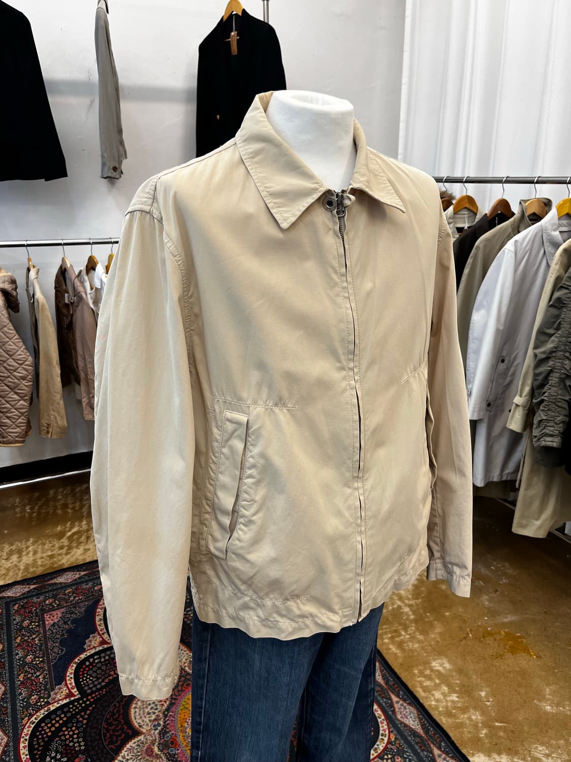 휴고 보스 블루종 자켓 베이지 상품이미지1