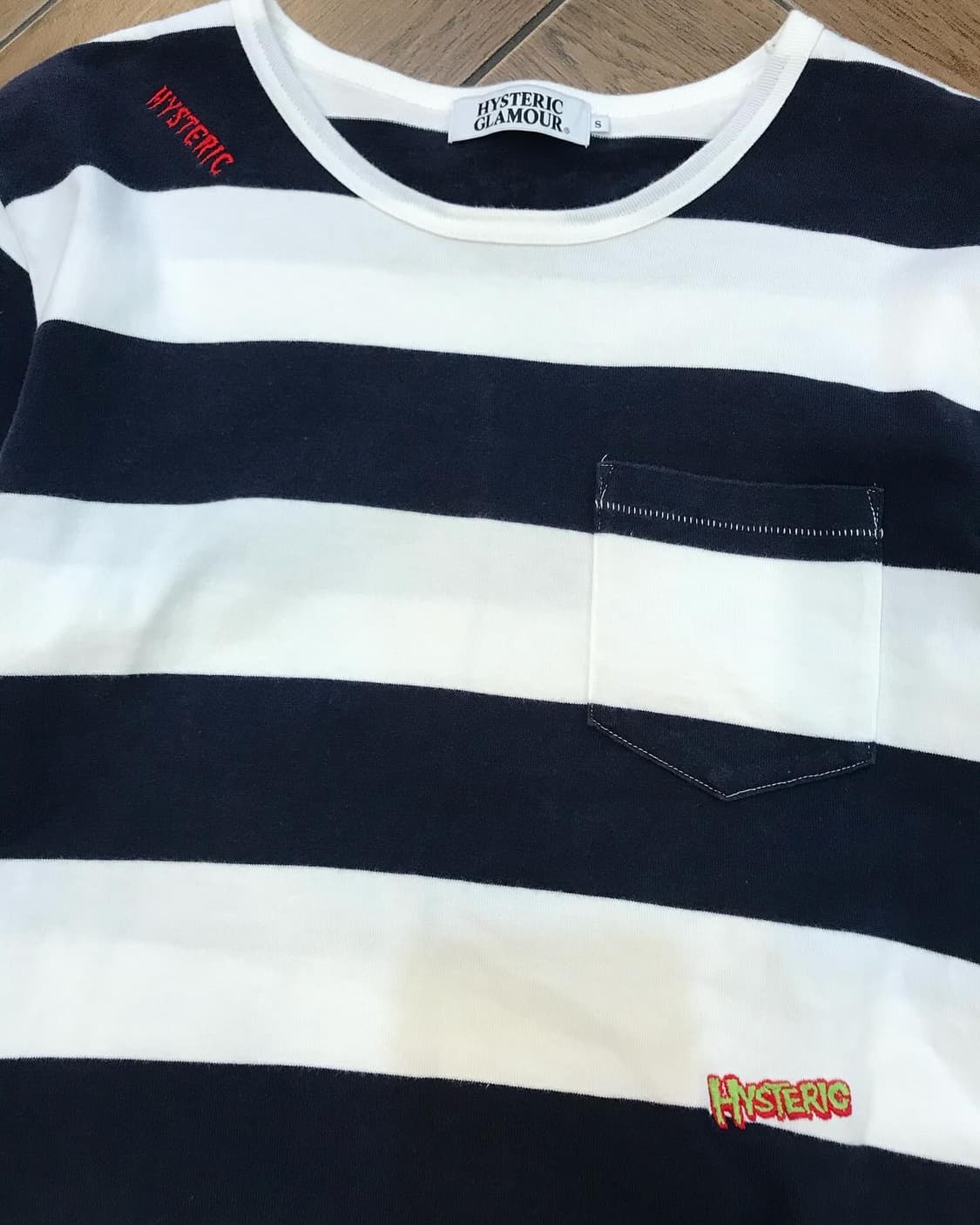 Hysteric Glamour Stripe Embroidery Pat 상품이미지6