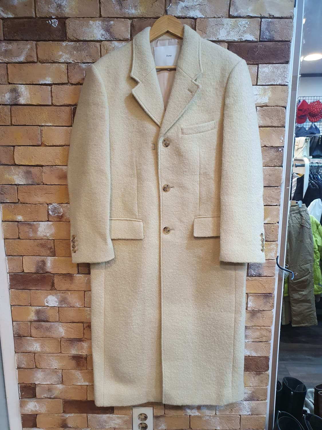 상태최상)던스트 울 코트 s 상품이미지1