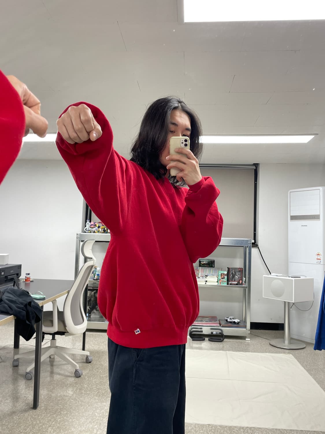 [XXL] 90s RUSSEL USA 러셀 블랭크 스웻셔츠 크루넥 상품이미지6