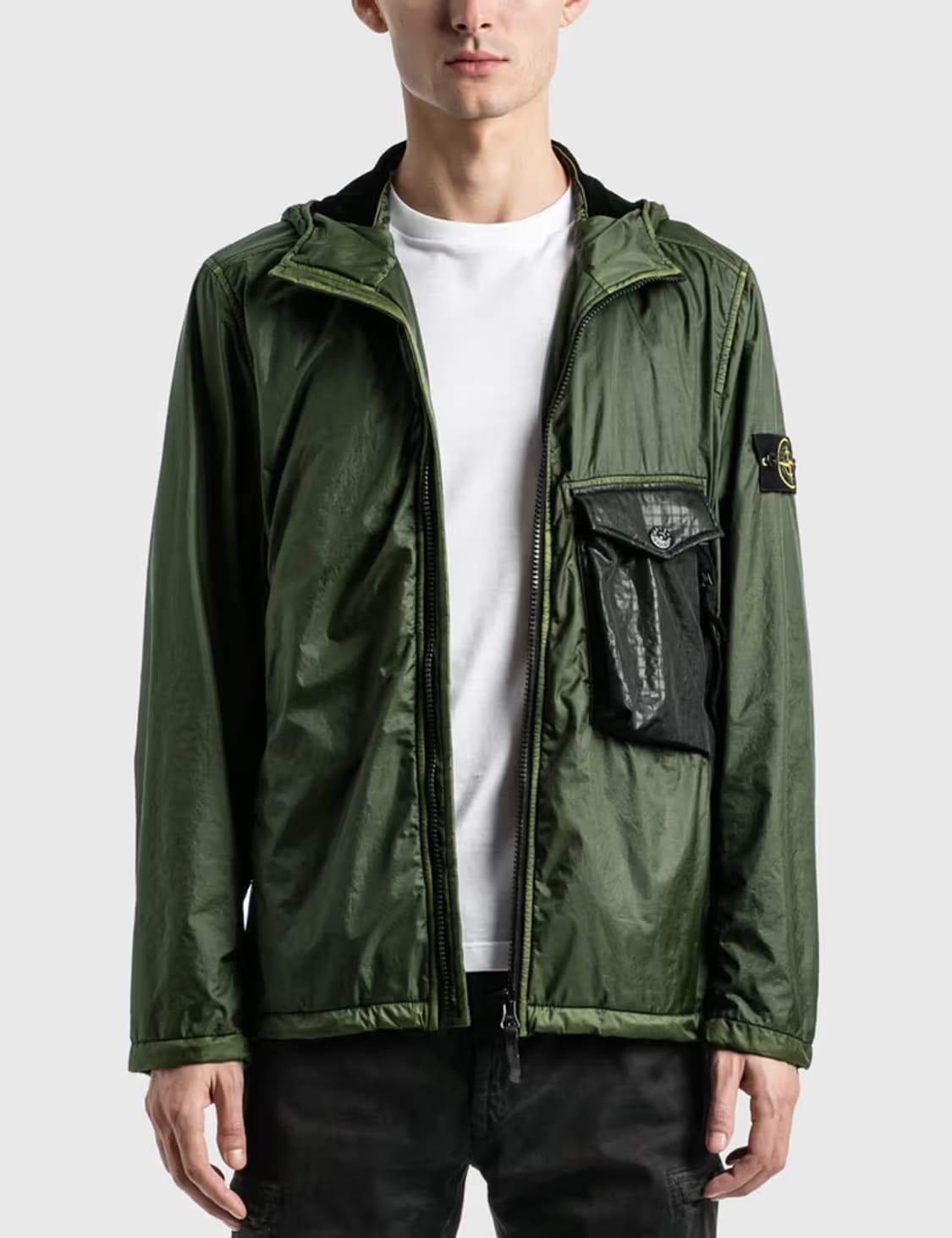스톤아일랜드 라미 플록 벨루어 자켓 20fw M(100) 국내판 상품이미지6