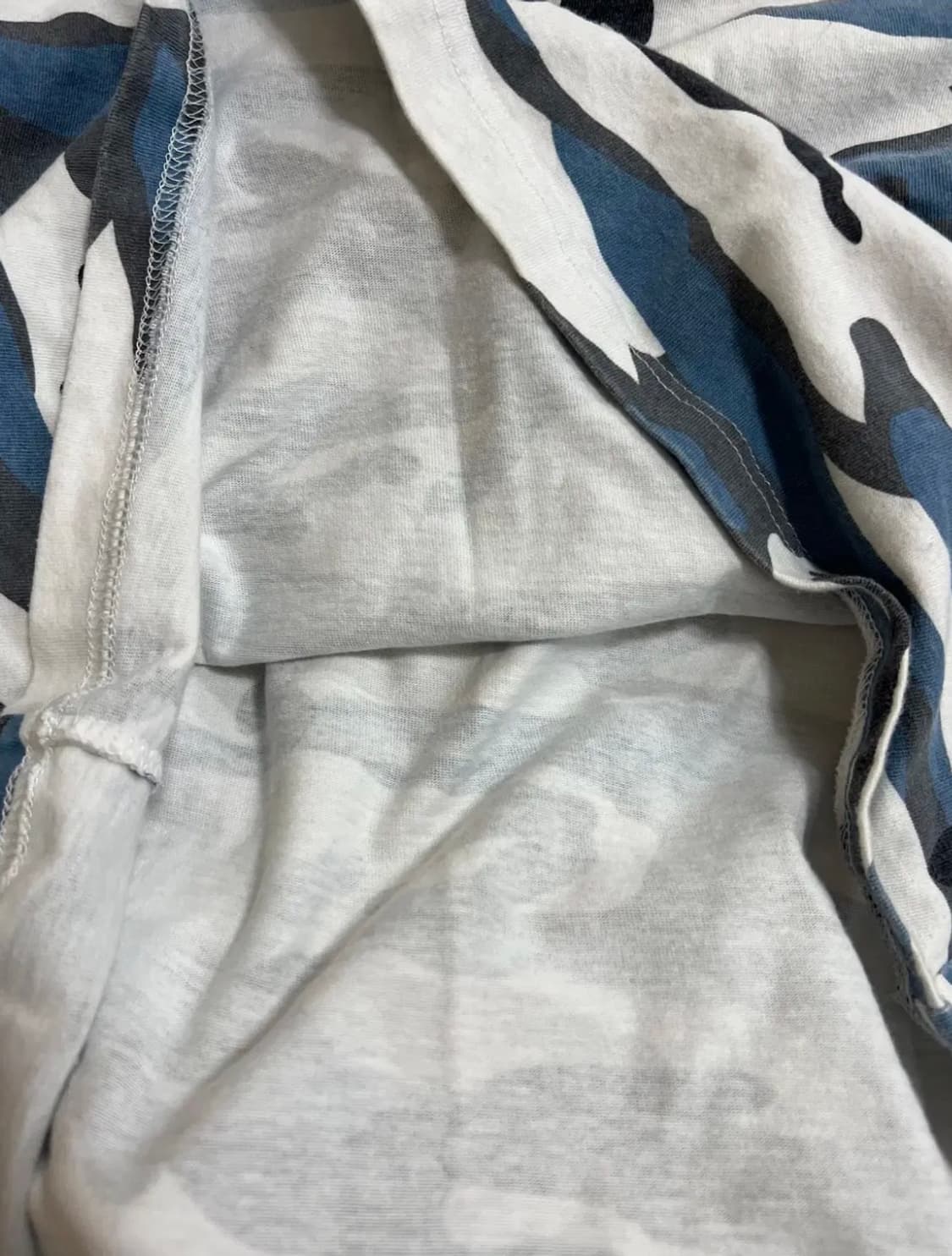 라이프워크 남성 블루카모 라운드반팔티셔츠 상품이미지5