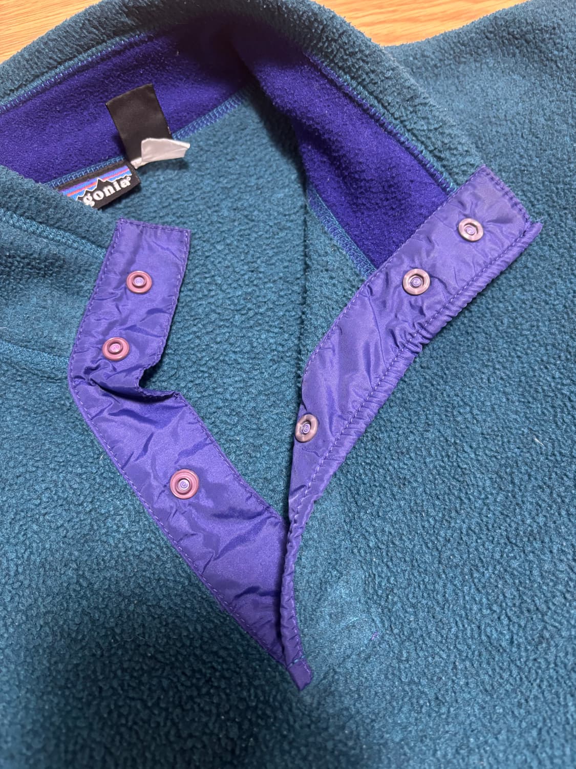 90s USA 파타고니아 신칠라 풀오버 빈티지 M 상품이미지6