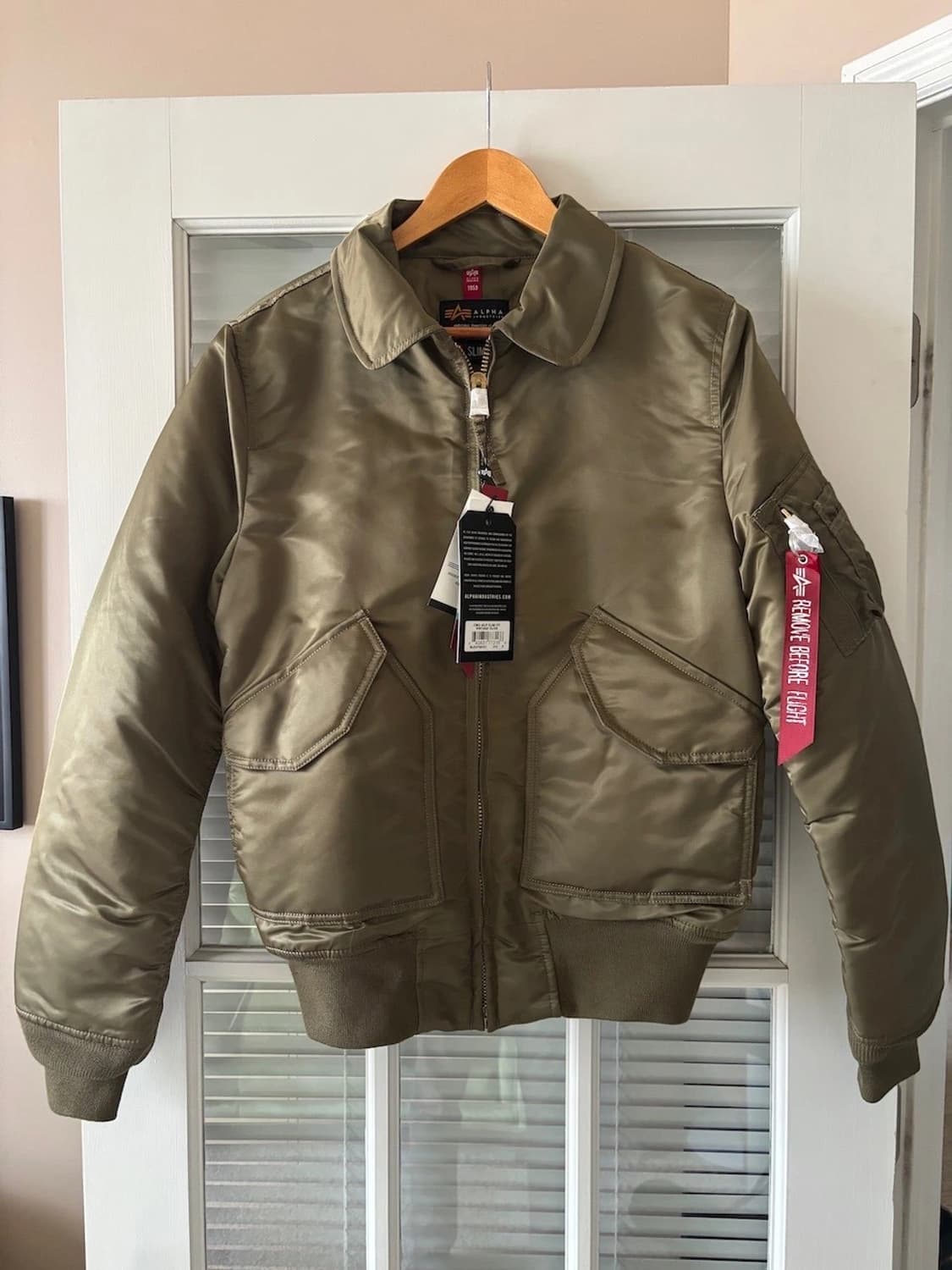 알파 인더스트리 CWU 45/P 플라이트 자켓 상품이미지1