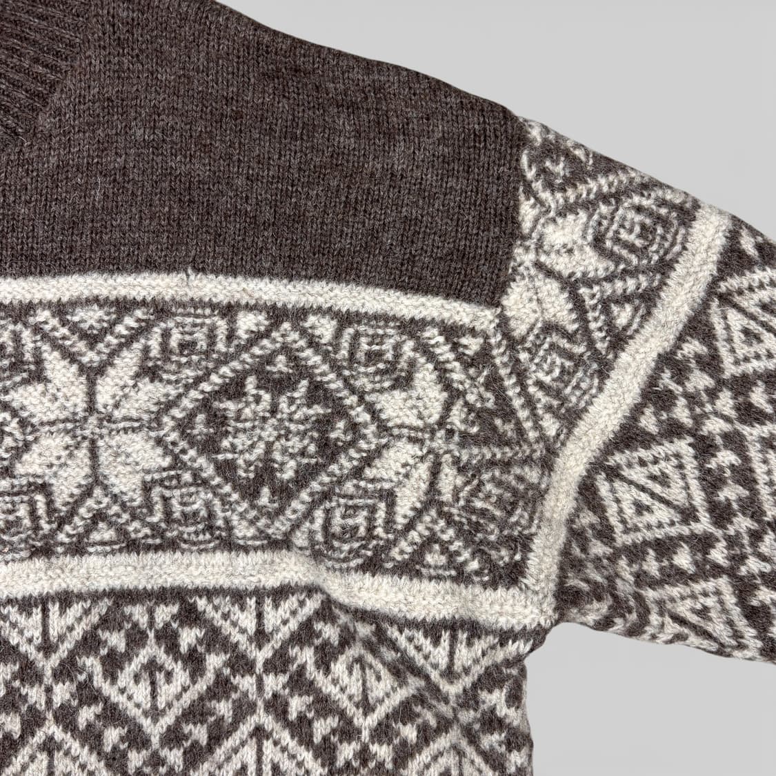 80's 엘엘빈 퓨어 뉴 울 스웨터 상품이미지5