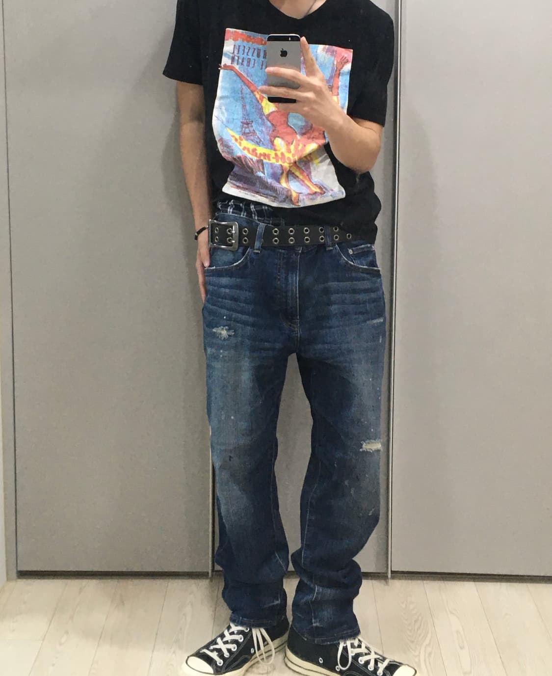 유니클로 빈티지 데님 상품이미지1