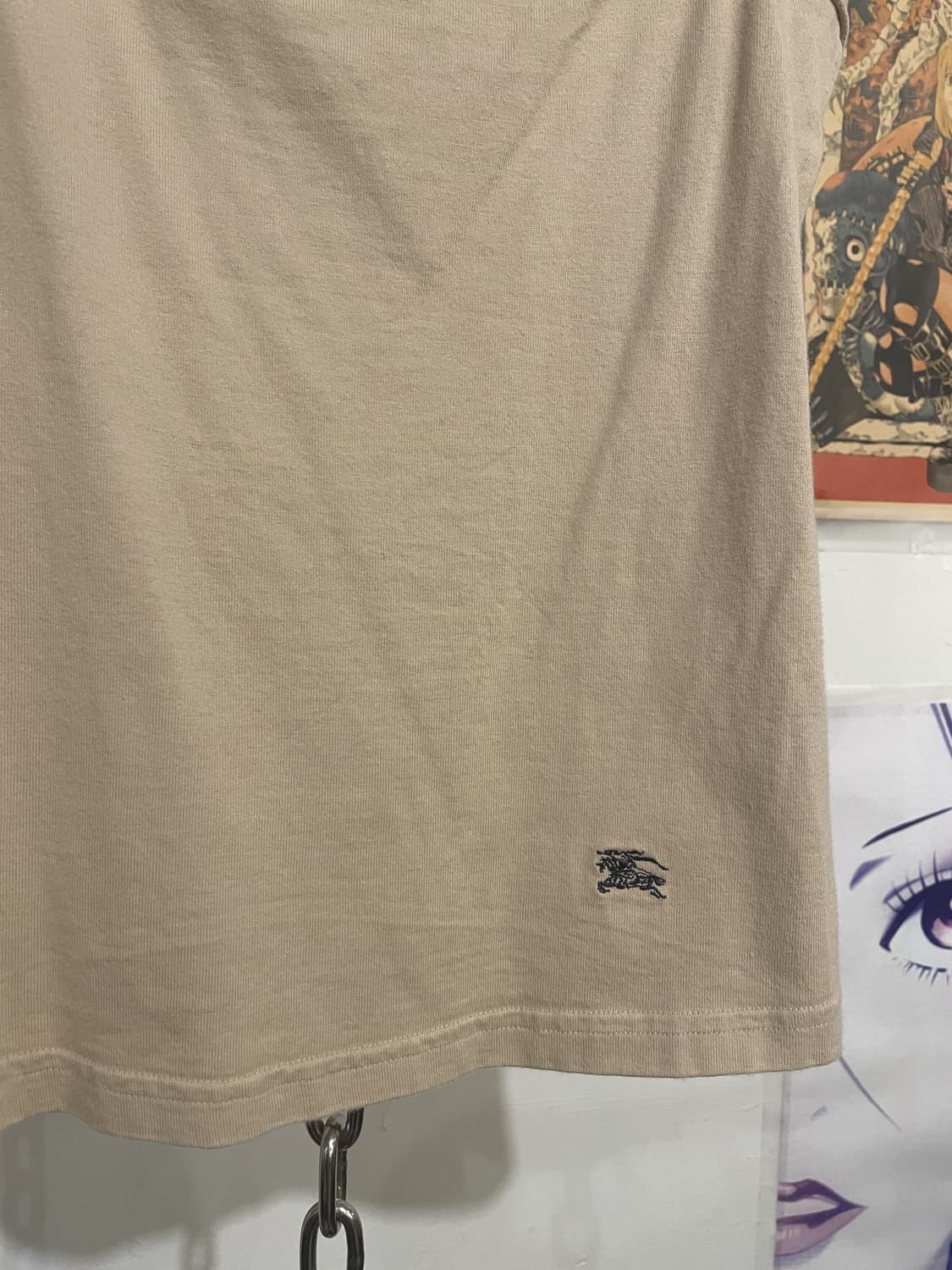 burberry 버버리 블루라벨 체크 베이지 슬리브리스 상품이미지2