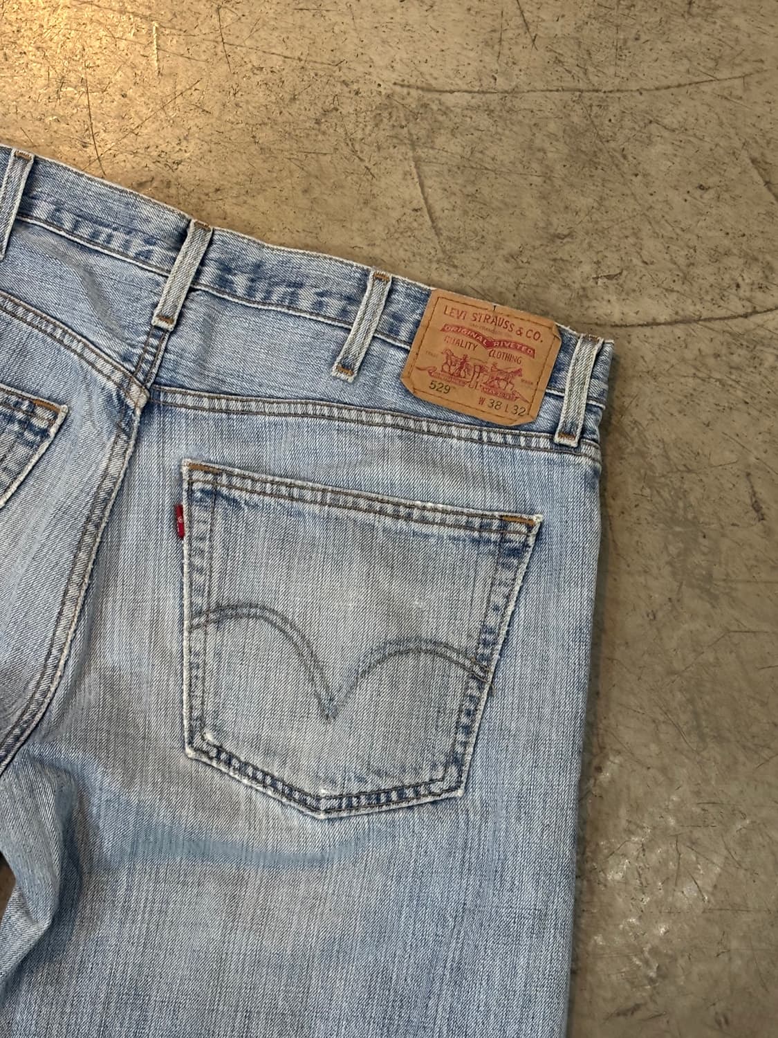 리바이스 529 로우라이즈 스트레이트 상품이미지10