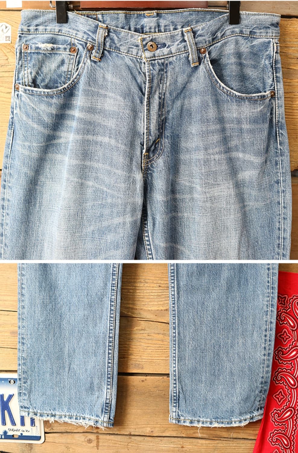 

일본판 08s levius 리바이스 502 클래식 빈티지 가공 모델  상품이미지3