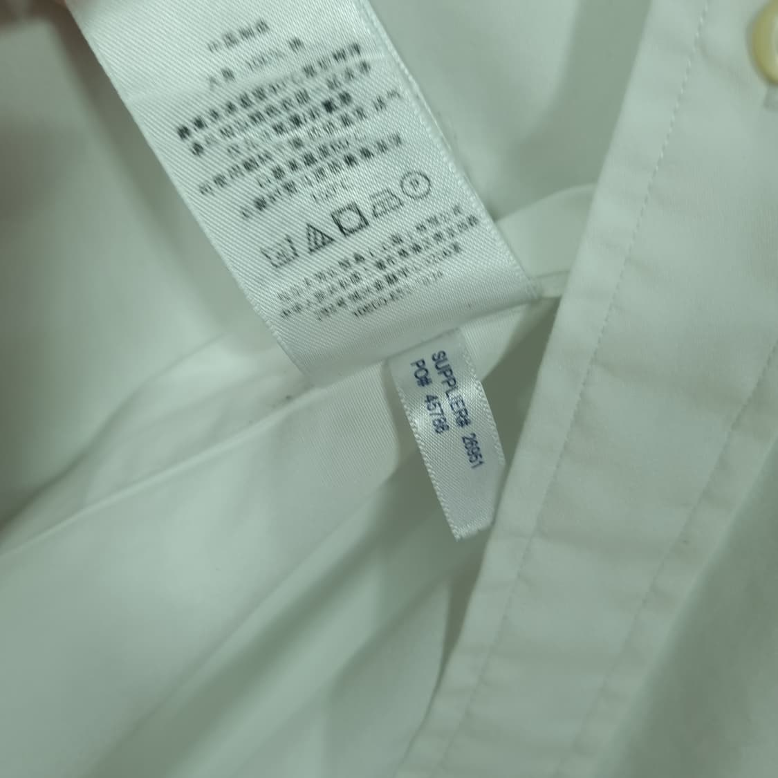 폴로 랄프로렌 클래식핏 화이트 셔츠 상품이미지4