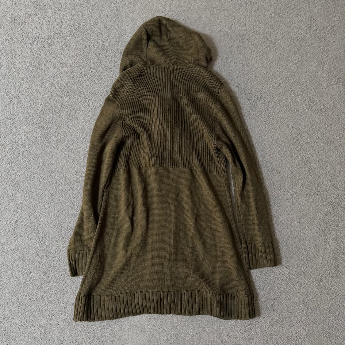 Long cardigan hood 상품이미지2