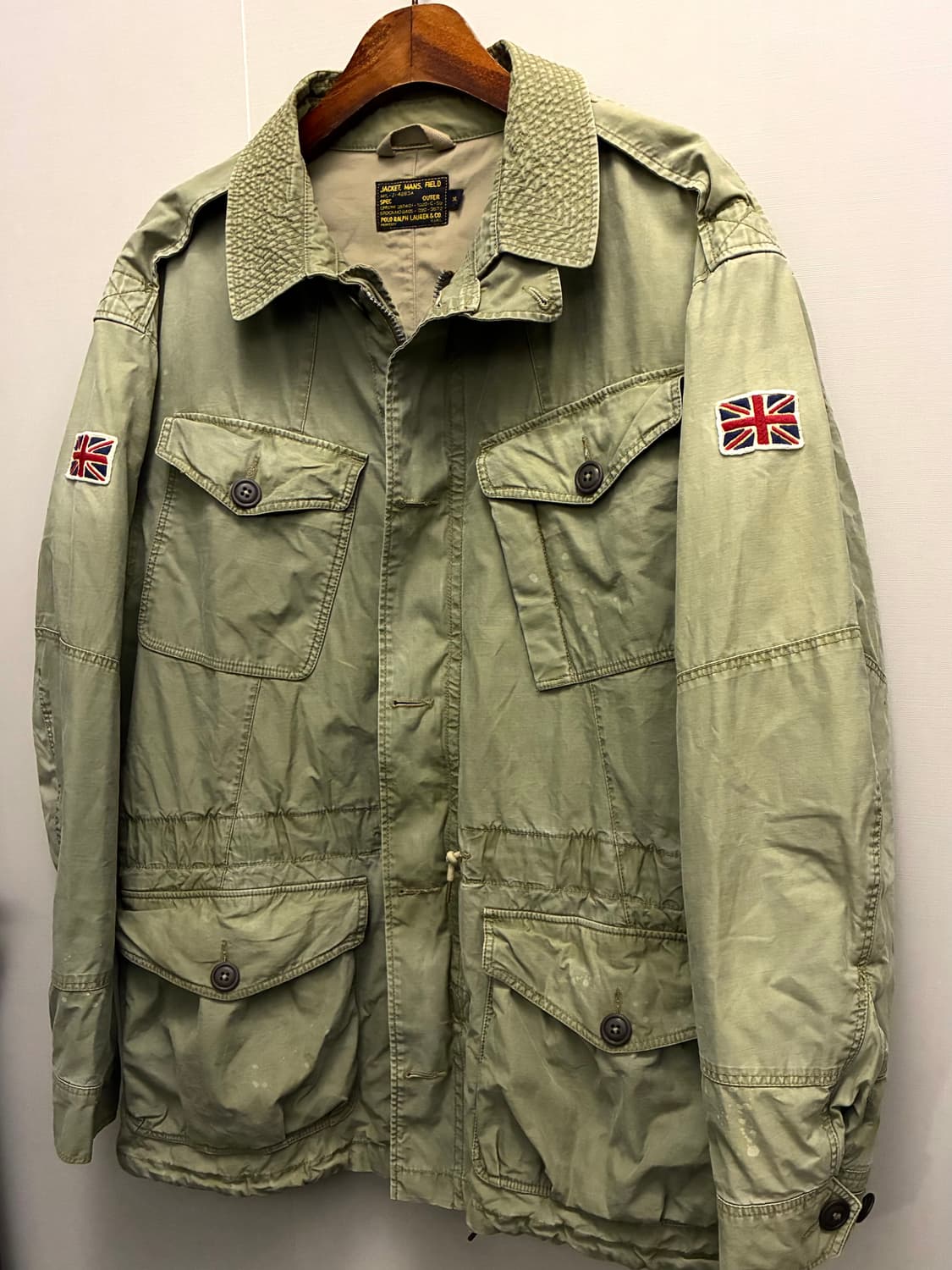 (XL)POLO 폴로랄프로렌 M47 유니언잭 필드 컴뱃자켓 야상 상품이미지2