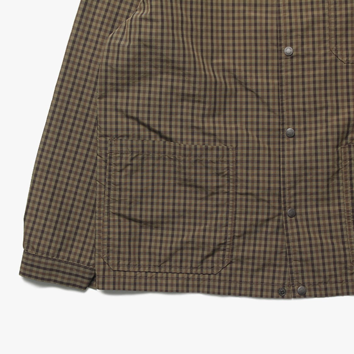 DANTON "Brown Check Jacket" 상품이미지3